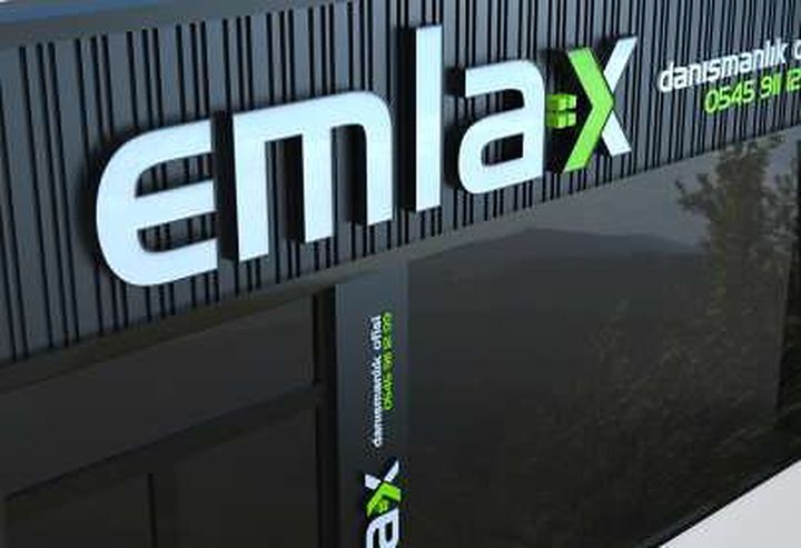 Emlax: Önden ışıklı kutu harf