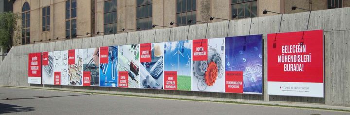 Şantiye Panoları: Çevre panosu · Dijital baskı